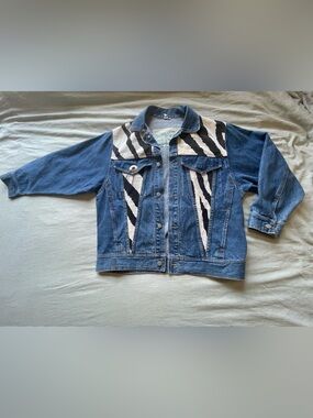 Freego Vintage oversized denim jacket